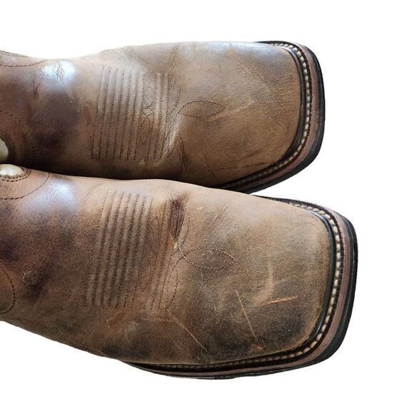 R. Watson Western Boots Men's 12 EE Chesnut Cowbody Work Buffalo RW1011 - Picture 11 of 15